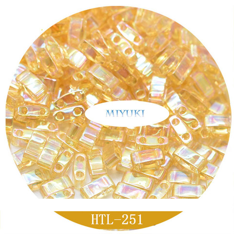 Tila Beads Japan Miyuki Imported Half Tila Beads 14-Color Transparent Magic Series 3G  Beads for Jewelry Making ► Photo 1/5