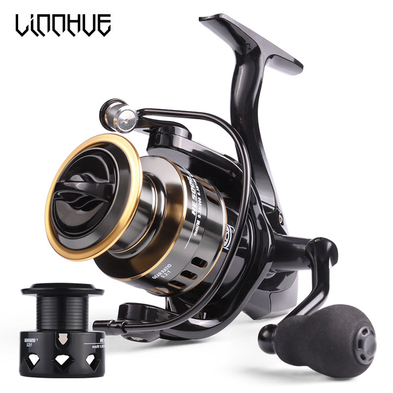2022 New Left/Right Interchangeable 5.2:1 Spinning Fishing Wheel