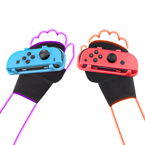 For Nintendo Switch Just Dance 2022/2022 accessories for Joy-Con Controller Armband Adjustable Elastic Dance Strap Wrist Band ► Photo 1/6