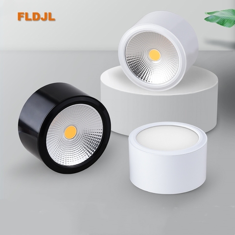 Dimmable surface mounted LED  3W 5W 7W 12W LED light kitchen and bathroom dimmable LED COB ► Photo 1/5