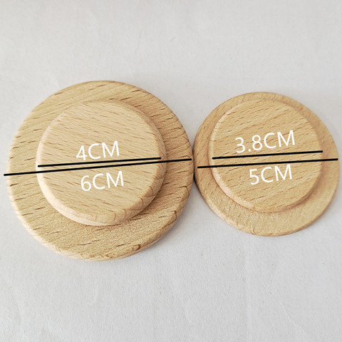 10pcs Round Disc Unfinished Wood Circle Wood Pieces Wooden Cutouts Ornaments for Craft Supplies Decoration ► Photo 1/6