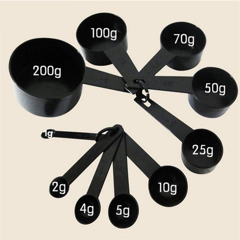 Set Measuring Cups Spoons  Kitchen Baking Tools. - Measuring Cups