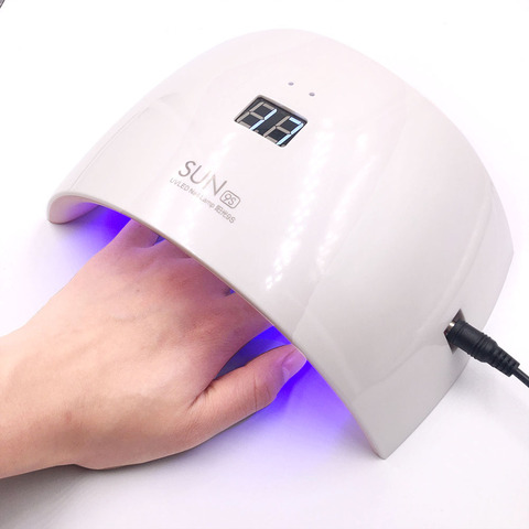 New 24W White Light Profession LED UV Lamp SUN LED UV SUN9C Nail Dryer Machine For Curing Nail Polish Gel Nail Art Tools ► Photo 1/6