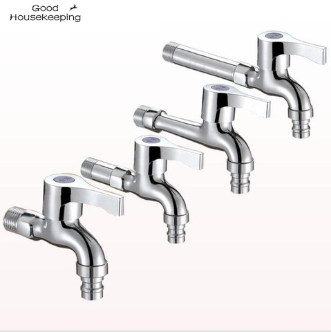 Modern Fashion Garden Brass Lengthen Fast open faucet /washing machine Cold Water Faucet /Mop Pool Taps ► Photo 1/6