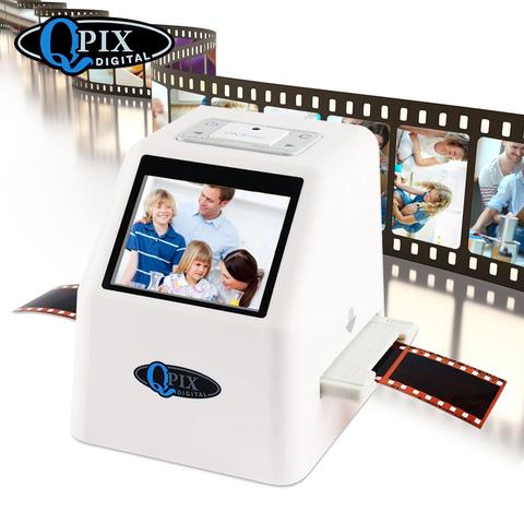 Portable Digital Film Slide Scanner Convert 35mm 135 110 126KPK Super 8 Slides & Negatives to 22 Mega Pixels JPEG 2.4