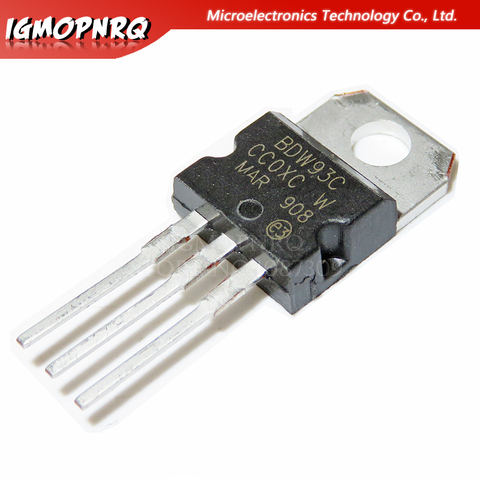 10PCS BDW93C TO-220 BDW93 TO220 ► Photo 1/1