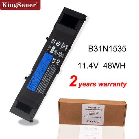 Kingsener B31N1535 Laptop Battery For ASUS ZenBook UX310 UX310UA UX310UQ UX410 UX410UA UX410UQ U4000U U400UQ RX310U 11.4V 48WH ► Photo 1/6