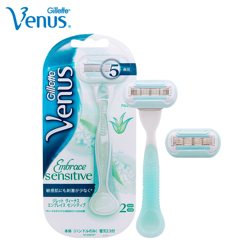 Venus Razor Embrace Sensitive Shaving Razor Blade for Women Shave&shaving Hair Razor Set 5 Layer Sharp Blades Gillette Original ► Photo 1/5