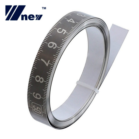 1-3m Stainless Steel Miter Track Tape Measure Self Adhesive Metric Scale Ruler Rust-Proof Durable And Wear-Resistan Ruler ► Photo 1/6