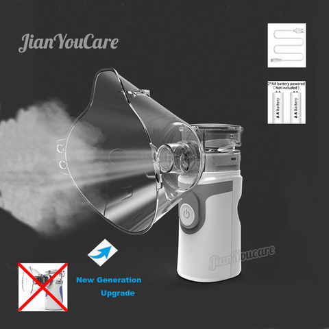 Mini Handheld portable autoclean Inhale Nebulizer Mesh atomizer silent inhaler nebuliser inhalator for kids nebulizador portatil ► Photo 1/6