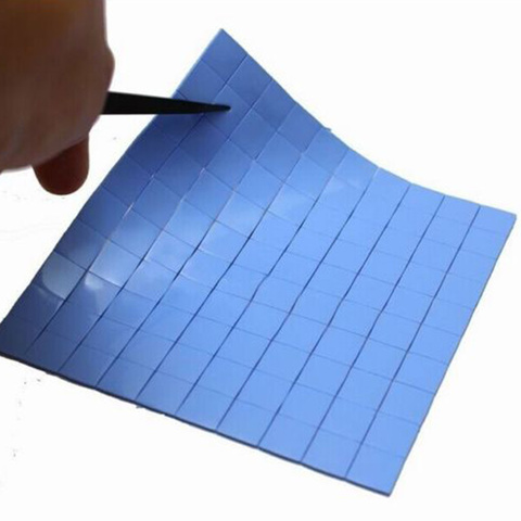 Thermal Pad GPU CPU Heatsink Cooling Conductive Silicone Pad 10mm*10mm*1mm Size for Laptop ► Photo 1/6
