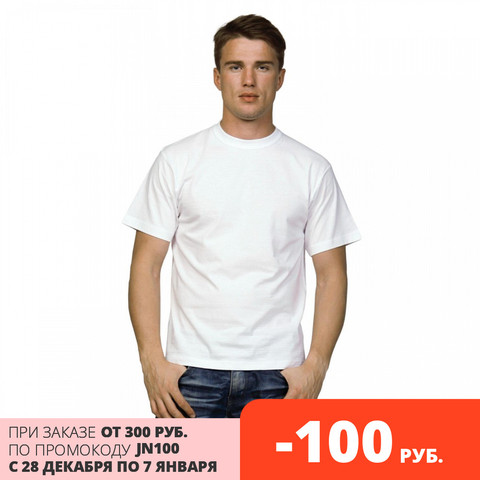 T-shirt T-Bolka 160, cotton, no side seams, style classic, unisex, 6140, T-Bolka ► Photo 1/6