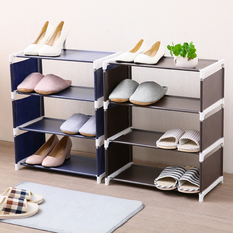 Buy Online Diy Foldable 3 5 Layer Shoe Rack Large Size Home Living Room Bedroom Fabric Dustproof Cabinet Organizer Holder Stand Shoes Shelf Alitools