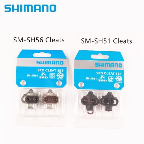 SPD SM SH51 SH 56  Pedal Cleats Plates Bike Float Mountain Bicycle Cleats sh51 sh56 M520 M540 M8000 M8020 ► Photo 1/5