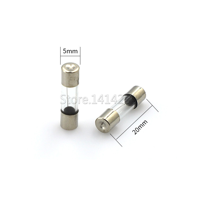 10pcs 6A 5x20mm Fast Blow Glass Tube Fuse 6 Amp 