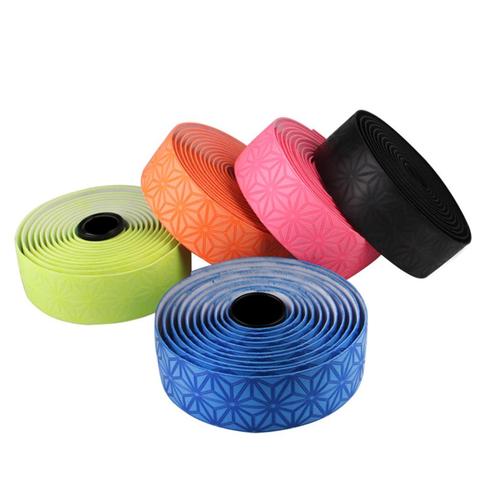 Mountain Road Bike Handlebar Tape Silicone Non-slip Sweat-Absorbing Bicycle Handle Strap Shock-Absorbing Cycling Accessories ► Photo 1/6