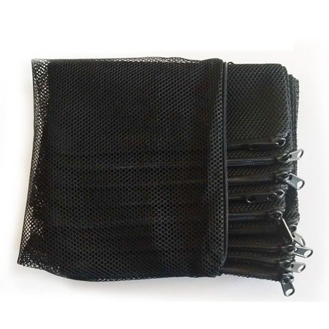 10Pcs Filter Net Bag Mesh Bag Acquarium Pond For Bio Ball Carbon Media Ammonia Aquarium Fish Tank Isolation Bag White Black ► Photo 1/6