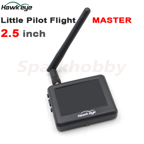 Hawkeye Little Pilot Flight-Master 2.5inch 5.8G FPV Monitor DJI video Glasses 960*240 Resolution 48 channels RC FPV Racing Drone ► Photo 1/6
