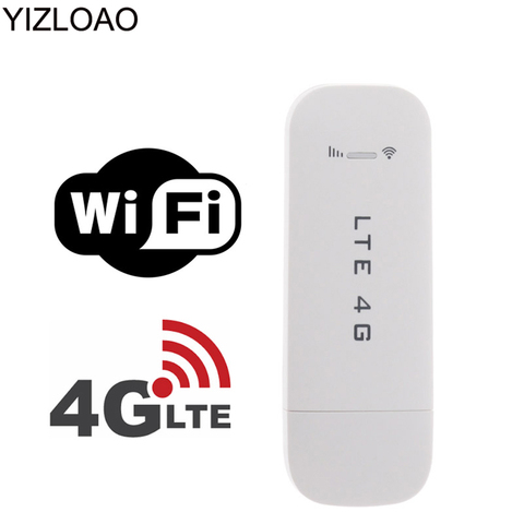 YIZLOAO 4G 3G USB Wifi Router 4G FDD Car USB Modem Mini Stick Date Card Mobile Hotspot Broadband WI-FI Dongle ► Photo 1/6