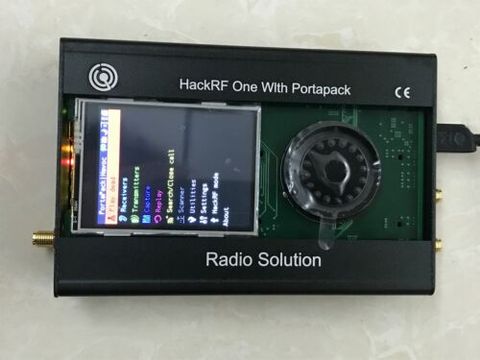 2022 PortaPack + HackRF One SDR + Metal Case +TXCO + Havoc Firmware Programmed ► Photo 1/6