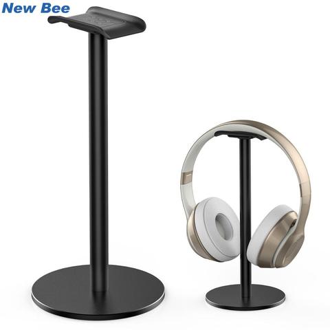 Nee Bee Headphone Stand Headset Holder with Non-slip Base Aluminum Metal  Soft TUP Earphone Holder for All Size Headphones ► Photo 1/6
