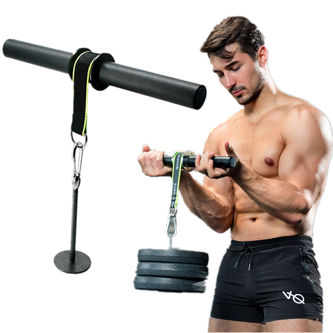 Forearm Strength Trainer Arm Triceps Blaster Wrist Roller Power Weight Lifting Biceps Strengthener Home Gym Fitness Equipment ► Photo 1/6