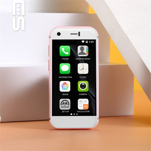 Original New Version SOYES 7S Mini Android Smart Cellphone High Resolution Screen Quan Core 1GB RAM 8GB ROM 5.0MP Dual SIM Phone ► Photo 1/6