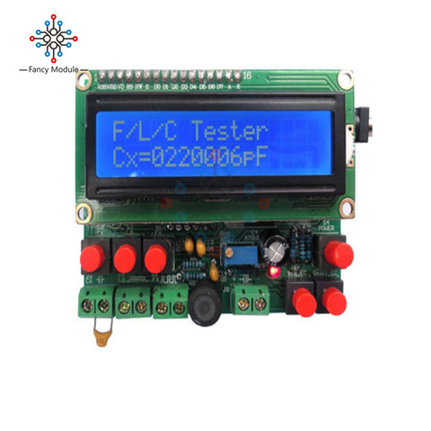 Digital Secohmmeter Frequency Capacitance Inductance Meter CF Inductor Capacitor Tester Permittimeter DIY Electric Kit ► Photo 1/6