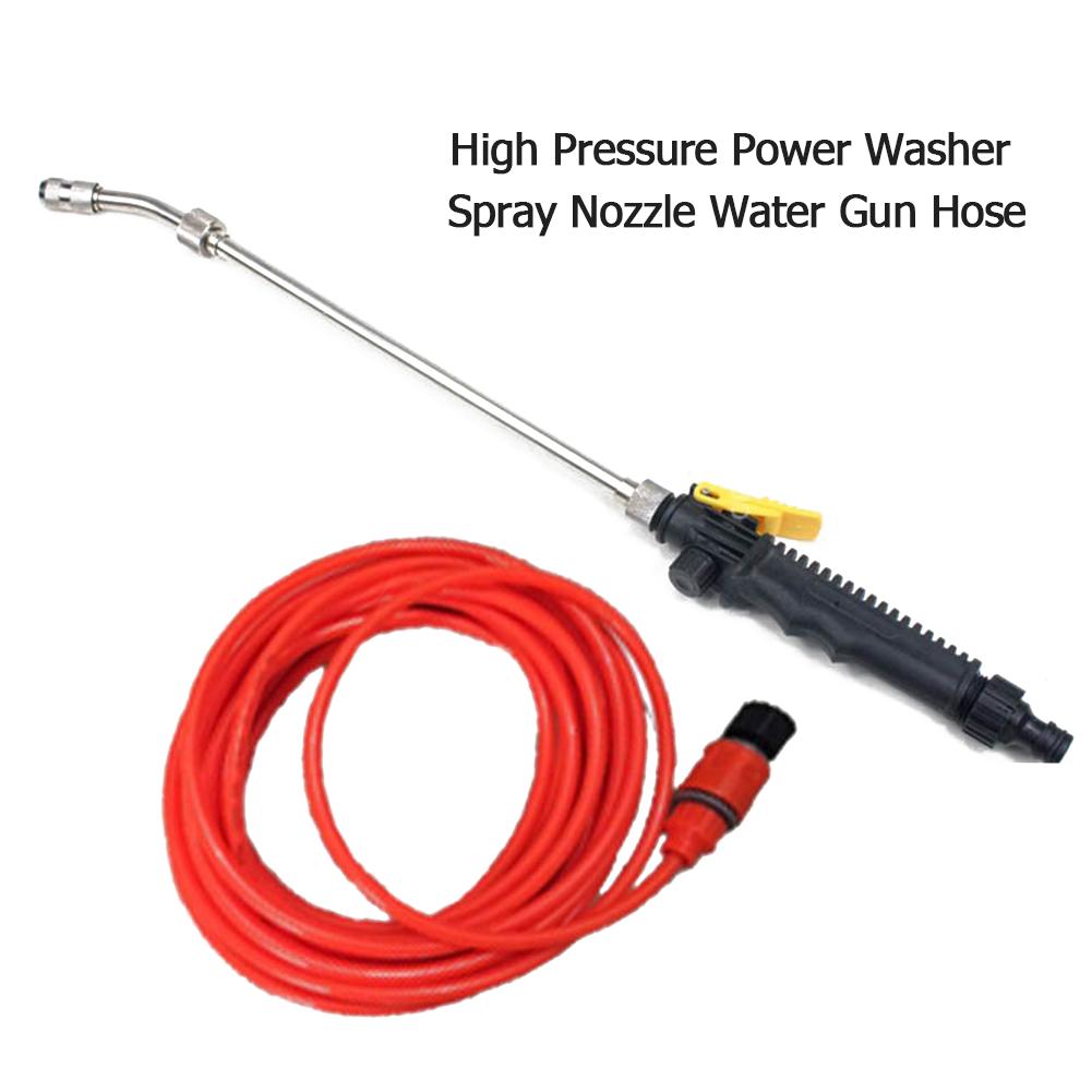 High Pressure Power Water Gun Car Washer Jet Garden Washer Hose Nozzle Washing