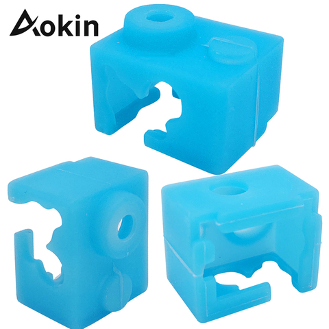 ED3 V6 Silicone Sock V6 V5 3D Printer Support V6 PT100 Original J-head Hotend 1.75/3.0mm Heated Block Extruder RepRap Prusa MK3 ► Photo 1/6