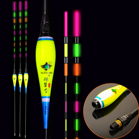 WLPFISHING Fishing Floats Electric Floats Cool Light Source Luminous Floater Day & Night Dual-Used Fishing Tackles ► Photo 1/6