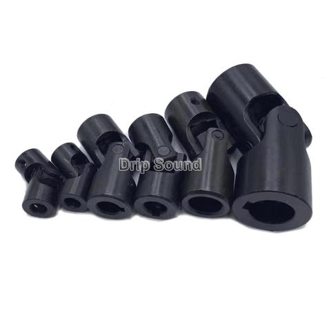 1pcs 10mm-35mm Hole  Motor Output Shaft Coupler Connector Cross Universal Joint Coupling Bushing with Keyway ► Photo 1/6