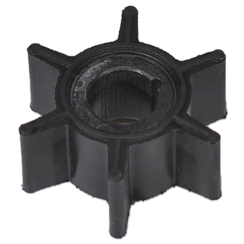 Water Pump Impeller Black Rubber For Tohatsu/Mercury/Sierra 2/2.5/3.5/4/5/6HP Outboard Motor 6 Blades Boat Parts & Accessories ► Photo 1/4