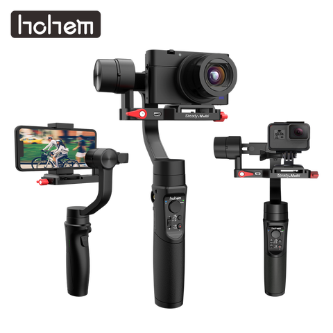 Hohem iSteady Multi Gimbal All-in-one 3-Axis Handheld Stabilizer for Sony Compact Camera RX100 Series/ Action Camera/ Smartphone ► Photo 1/6