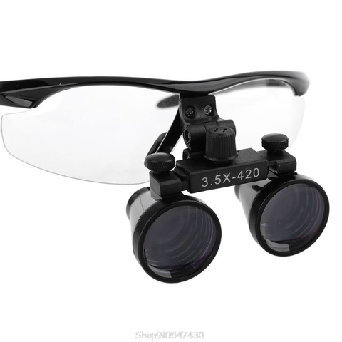 3.5X Head Wearing Dental Loupe Ultralight Binocular Magnifier Goggle Dentist oupes N13 20 Dropship ► Photo 1/6