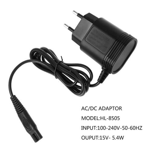 2-Prong Charger EU Plug Power Adapter for PHILIPS Shavers HQ8505/6070/6075/6090 ► Photo 1/6