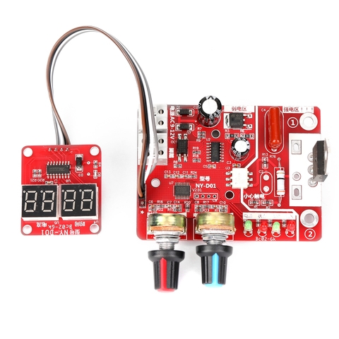 Spot Welding Machine DIY Controller Panel Time and Current Control Function with Digital Display ► Photo 1/6