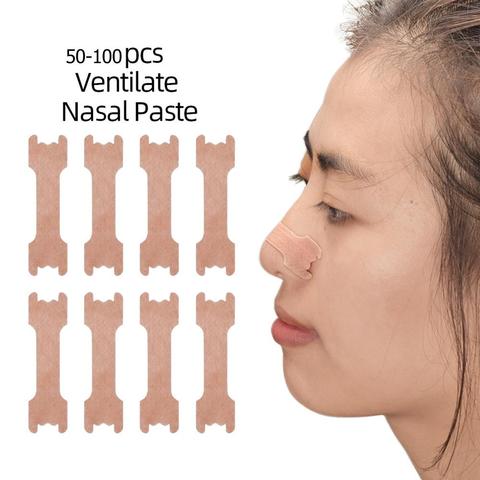 50 Pcs Breathe Right Better Nasal Strips Right Way To Stop Snoring Anti Snoring Strips Easier Better Breathe Health Care ► Photo 1/6