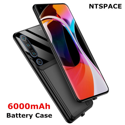 6000mAh Battery Charger Cases for Xiaomi Mi 10 9T Pro 9 8 Battery Case Power Bank Cover for Redmi K20 Pro K30 Pro Charging Case ► Photo 1/6