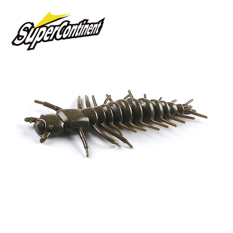 2022 New Zaza Larva soft lure75mm/50mm Floating Freshwater Swimbaits Silicone Soft Bait Worm For Fishing ► Photo 1/6