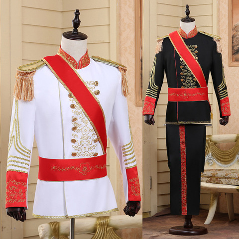 British Royal Guard Costume Queen's Guard Uniform Prince William Royal Guards Soldiers Costume European Prince Suit Full Set ► Photo 1/1