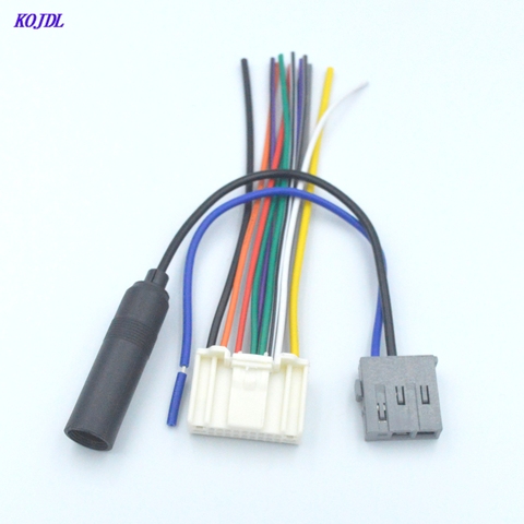 1Set Car Stereo Audio Antenna  Wiring Harness Adapter Plug anteny kit For Nissan Subaru Infiniti OEM Factory Radio CD suit hot ► Photo 1/5