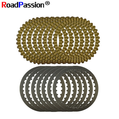 Road Passion Motorcycle Parts Clutch Friction Disc Plate Kit For XL883 XL1200X FLHRI FLSTN FLSTC FLHR XL1200V FXD EFI FLHTCUI ► Photo 1/1