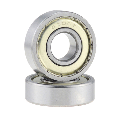 1pc Metal Shields Bearing 6000zz 10x26x8mm 6000-2RS 10*26*8mm Miniature deep groove ball bearing 6001zz6002zz6003zz6004zz6005zz ► Photo 1/6