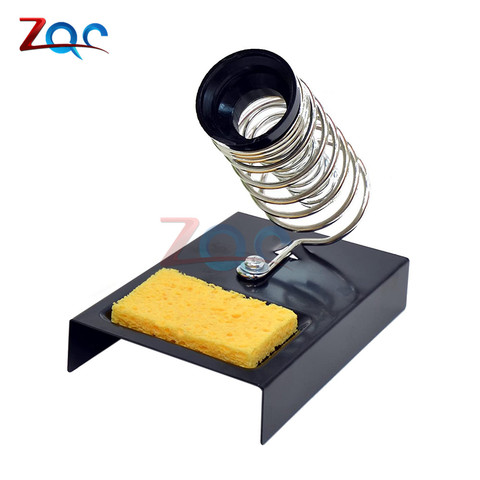 Soldering Iron Stand Welding Iron Holder Metal Base and Solder Sponge ► Photo 1/1