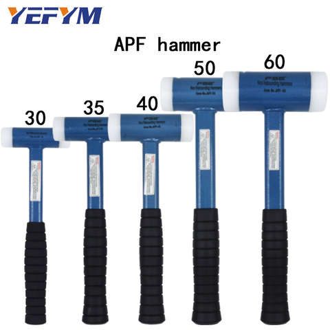 30mm-60mm Double Face Tap Nylon Hammer For Multifunctional hand tool hard plastic and Non Slip Plastic handle diameter tools ► Photo 1/6