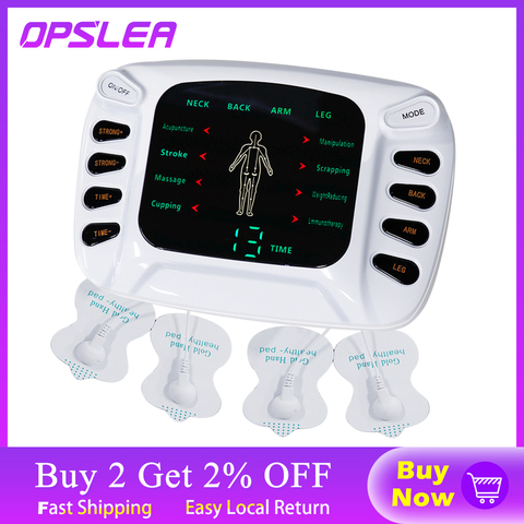 Full Body Tens Acupuncture Electric Therapy Massager EMS Muscle Stimulator Meridian Physiotherapy Massage Apparatus Massager ► Photo 1/6