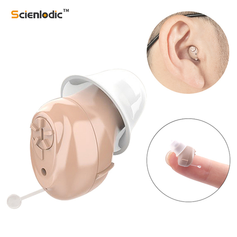 CIC Hearing Device Super Mini Ear Hearing Aid Sound Amplifier Hearing Aids Digital Hearing Amplifier for The Elderly Audifonos ► Photo 1/6