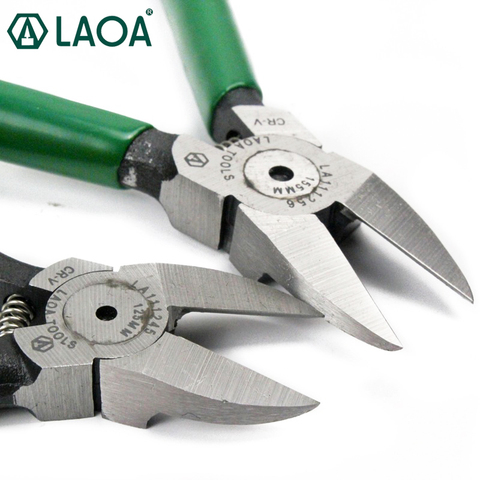 LAOA Outlet Forceps Pliers CR-V Diagonal  Pliers Electrical Wire Cutting Side Snips Flush Plier ► Photo 1/6