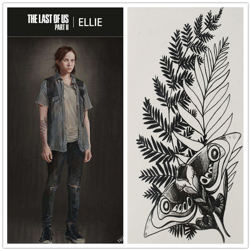 Skater XL: Ellie's Tattoo from the Last of Us Part 2 v 1.0